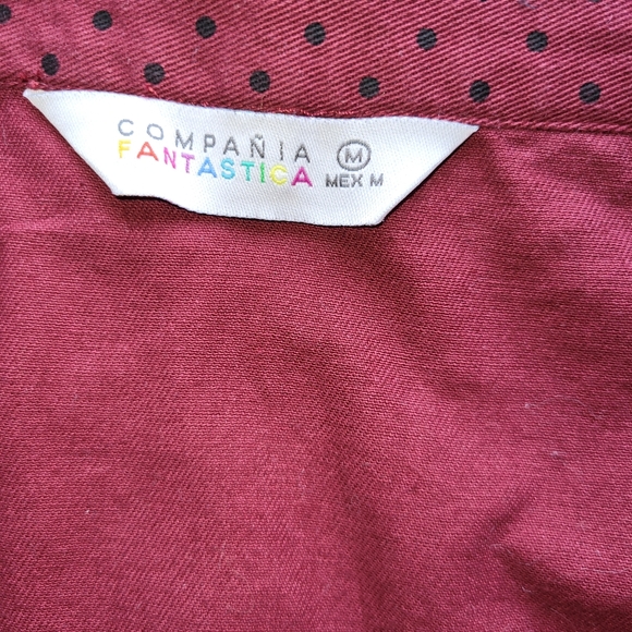 Compania Fantastica Polka Dot Midi, VGUC, Size M - Picture 7 of 8